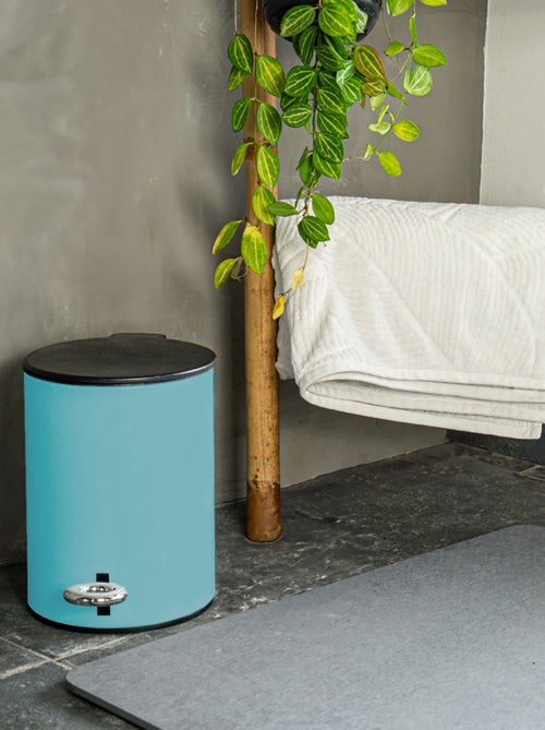 Guy Levasseur - Poubelle salle de bain 3L en métal - Kiabi