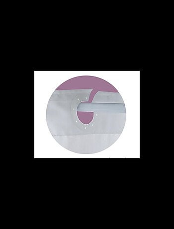 Guy Levasseur - Rideau de douche imprimé géométrique en polyester