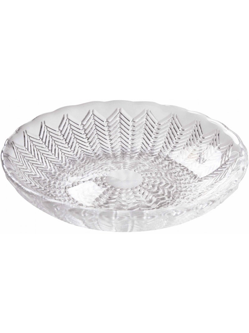 Guy Levasseur - Set de salle de bain 9x9x14cm 2 pièces en verre transparent Noir Gris anthracite - Kiabi