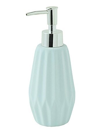 Guy Levasseur - Set salle de bain à relief 4 pièces céramique bleu