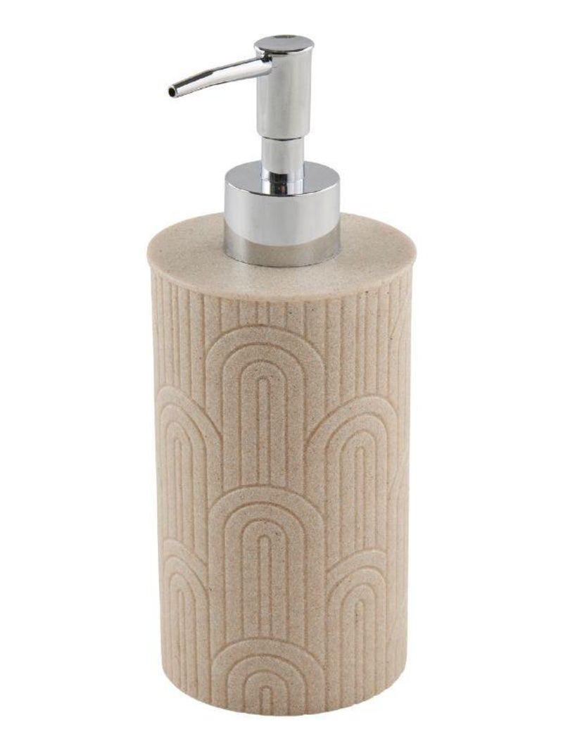 Guy Levasseur - Set salle de bain arche 4 pièces polyrésine beige Beige - Kiabi