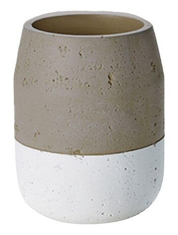 Guy Levasseur - Set salle de bain bicolore 3 pièces céramique taupe