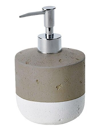 Guy Levasseur - Set salle de bain bicolore 4 pièces en céramique taupe