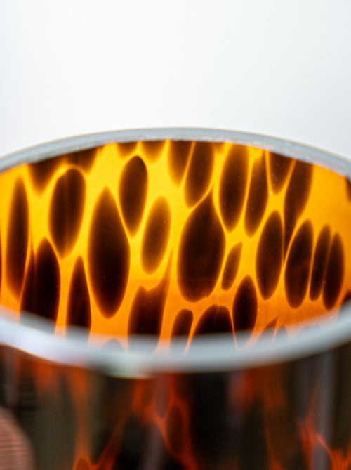 Guy Levasseur - Set salle de bain léopard 3 pièces verre marron - Kiabi