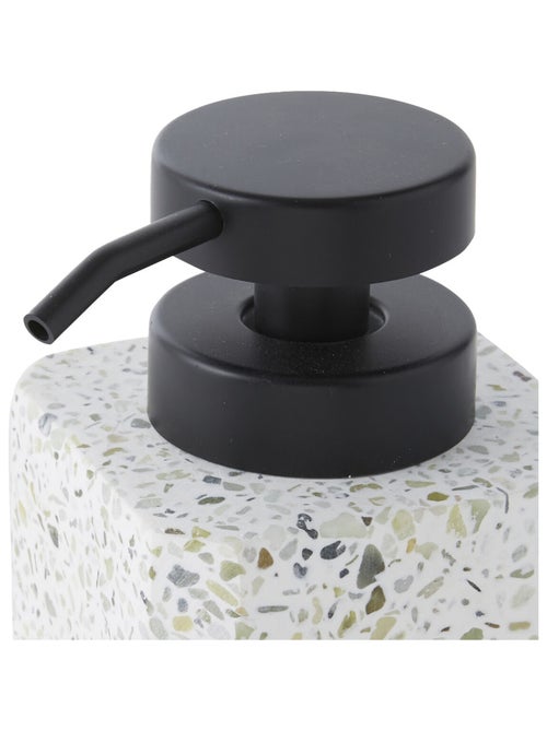 Guy Levasseur - Set salle de bain terrazzo 2 pièces distributeur vert - Kiabi Guy Levasseur - Set salle de bain terrazzo 2 pièces distributeur vert - Kiabi