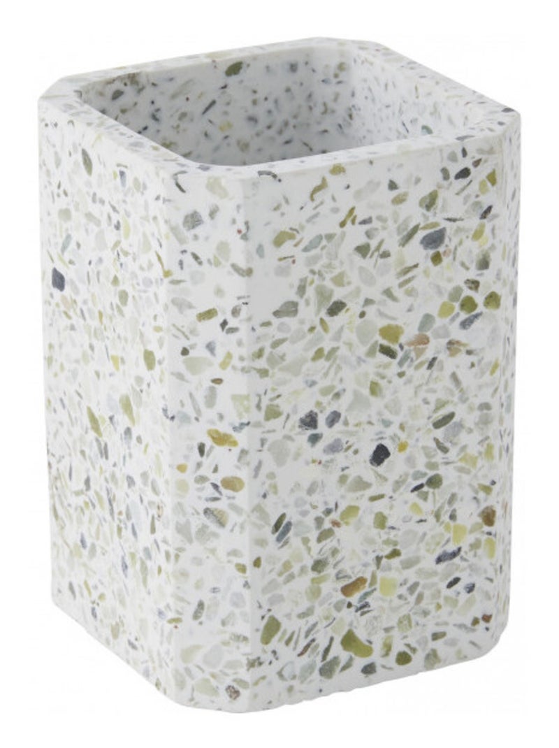 Guy Levasseur - Set salle de bain terrazzo 2 pièces distributeur vert Vert - Kiabi
