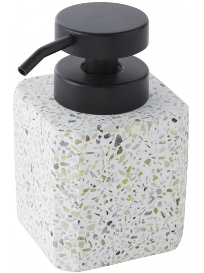 Guy Levasseur - Set salle de bain terrazzo 3 pièces polyrésine vert Blanc Vert Bleu - Kiabi