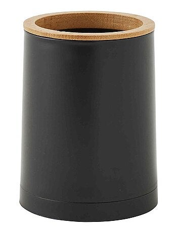 Guy Levasseur - Set salle de bain uni 3 pièces en bambou noir