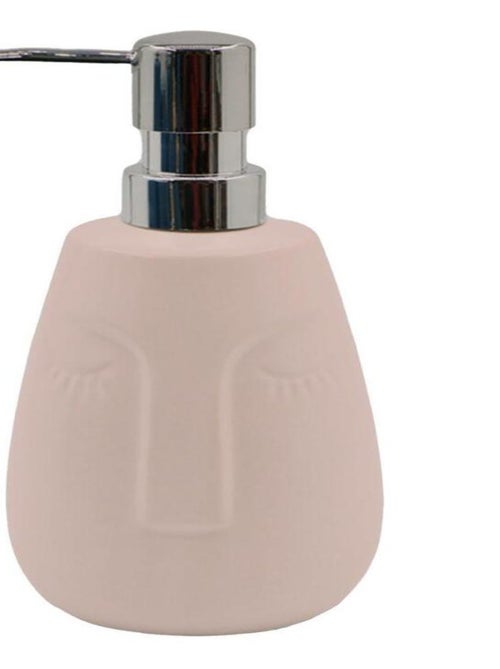 Guy Levasseur - Set salle de bain visage 3 pièces céramique rose - Kiabi