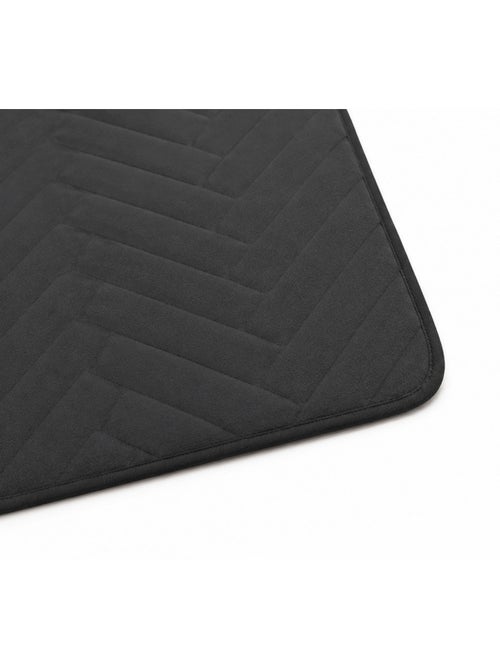 Guy Levasseur - Tapis de bain à Mémoire de Forme - Chevron - Kiabi