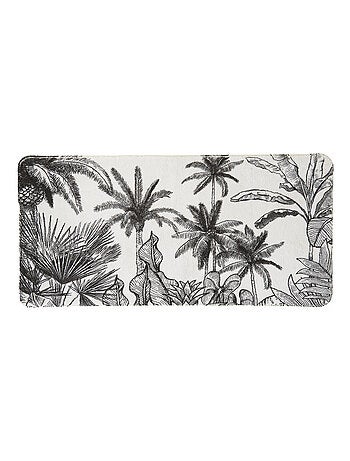 Guy Levasseur - Tapis de bain antidérapant imprimé tropical