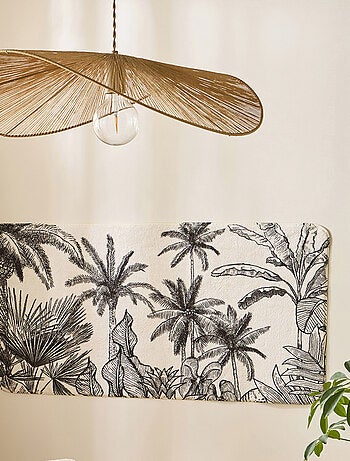 Guy Levasseur - Tapis de bain antidérapant imprimé tropical