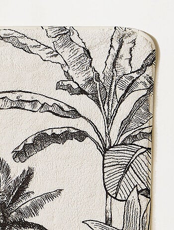 Guy Levasseur - Tapis de bain antidérapant imprimé tropical