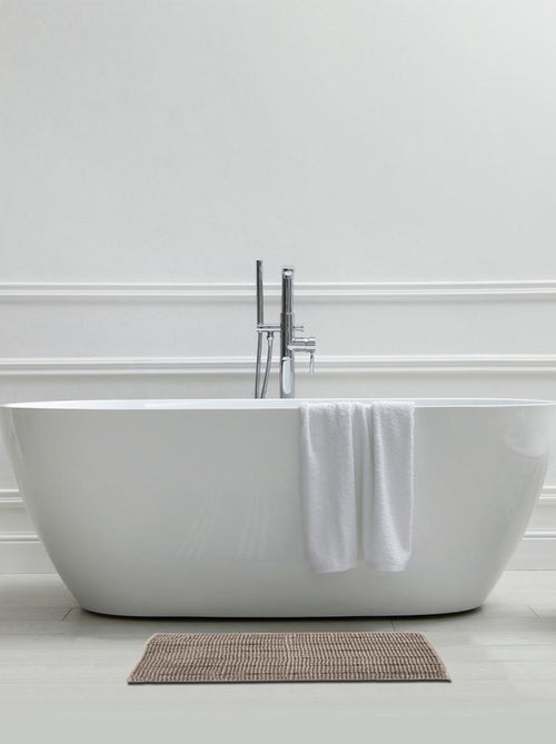 Guy Levasseur - Tapis de bain chenille 50x70 uni - Kiabi