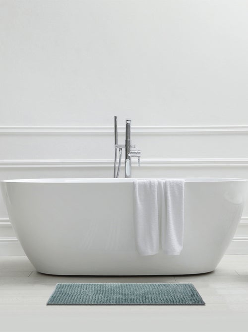 Guy Levasseur - Tapis de bain chenille 50x80 en polyester uni - Kiabi