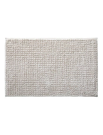 Guy Levasseur - Tapis de bain chenille 50x80 en polyester uni