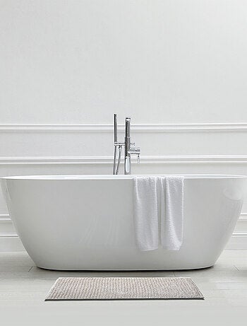 Guy Levasseur - Tapis de bain chenille 50x80 en polyester uni