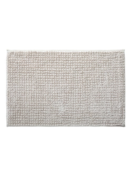 Guy Levasseur - Tapis de bain chenille 50x80 en polyester uni - Kiabi