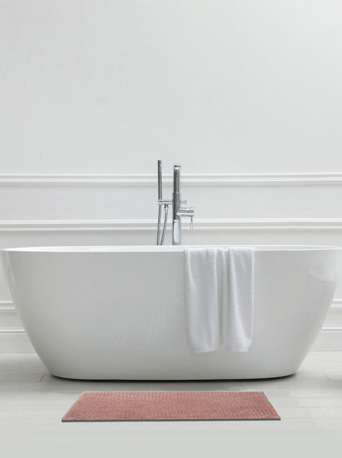 Guy Levasseur - Tapis de bain chenille 50x80 en polyester uni - Kiabi