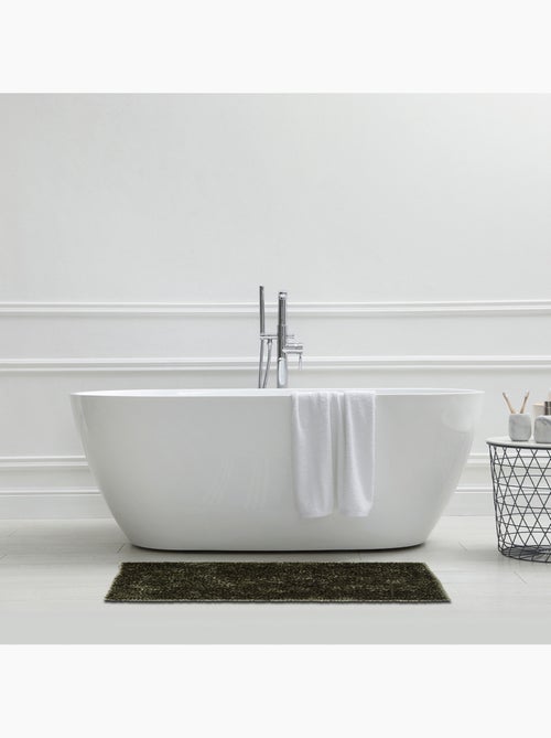 Guy levasseur - tapis de bain chenille fil argenté antidérapant moelleux - Kiabi Guy levasseur - tapis de bain chenille fil argenté antidérapant moelleux - Kiabi
