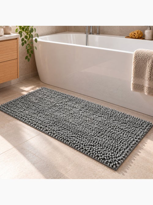 Guy levasseur - tapis de bain chenille uni irisé - Kiabi Guy levasseur - tapis de bain chenille uni irisé - Kiabi
