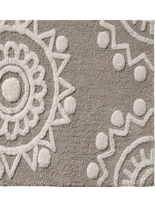 Guy Levasseur - Tapis de bain déco à motif embossés - Kiabi