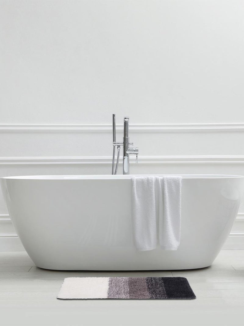 Guy Levasseur - Tapis de bain déco dégradé en polyester Marron - Kiabi