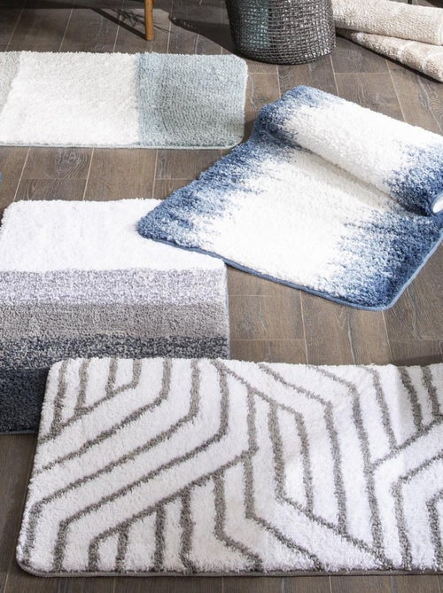 Guy Levasseur - Tapis de bain déco dégradé en polyester - Kiabi