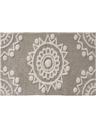 Guy Levasseur - Tapis de bain déco en coton tufté