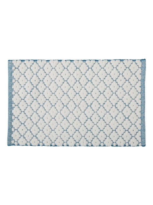 Guy Levasseur - Tapis de bain déco en coton tufté - Kiabi