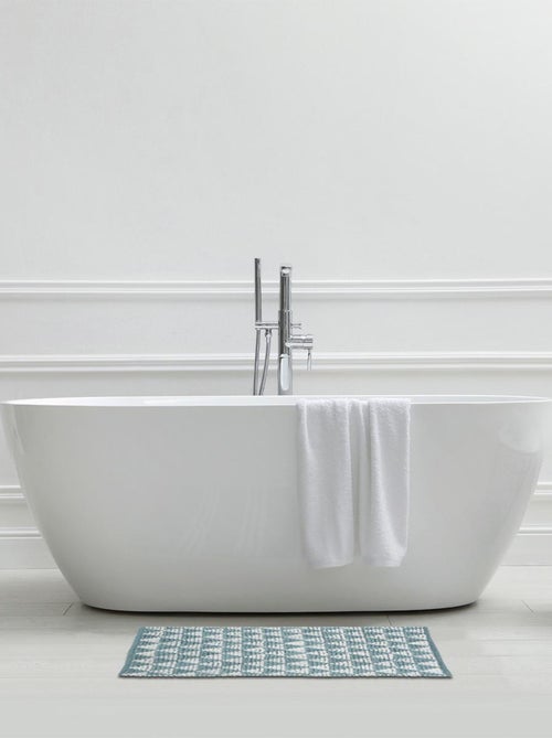 Guy Levasseur - Tapis de bain déco en polycoton - Kiabi