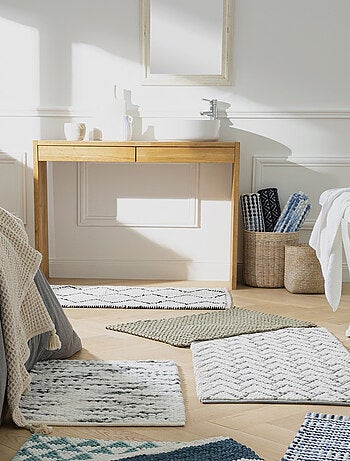 Guy Levasseur - Tapis de bain déco en polycoton