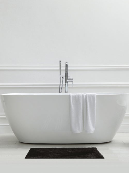 Guy Levasseur - Tapis de bain déco fil doré en polyester - Kiabi
