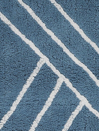 Guy Levasseur - Tapis de bain déco géométrique en coton