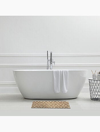 Guy Levasseur - Tapis de bain déco géométrique en coton