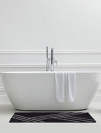 Guy Levasseur - Tapis de bain déco géométrique en coton