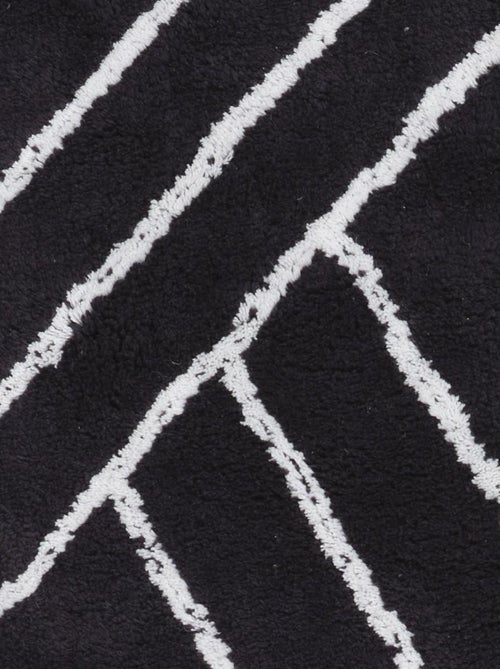 Guy Levasseur - Tapis de bain déco géométrique en coton - Kiabi