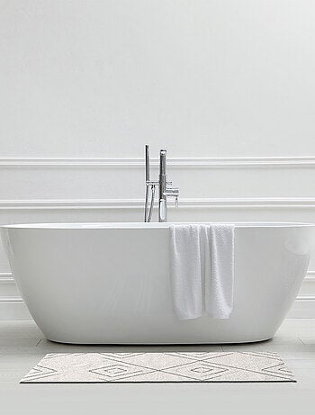 Guy Levasseur - Tapis de bain déco géométrique en coton tufté