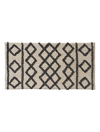 Guy Levasseur - Tapis de bain déco géométrique en coton tufté