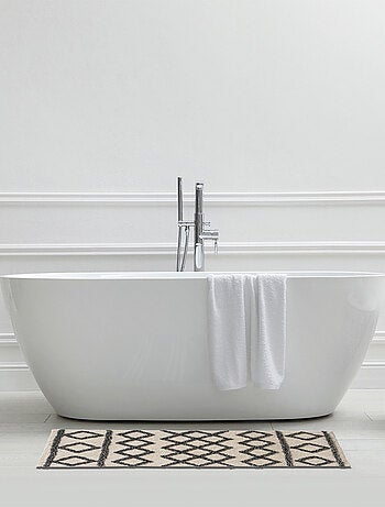 Guy Levasseur - Tapis de bain déco géométrique en coton tufté