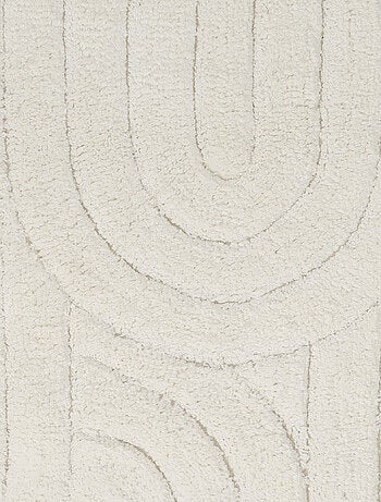 Guy Levasseur - Tapis de bain déco graphique arc en coton