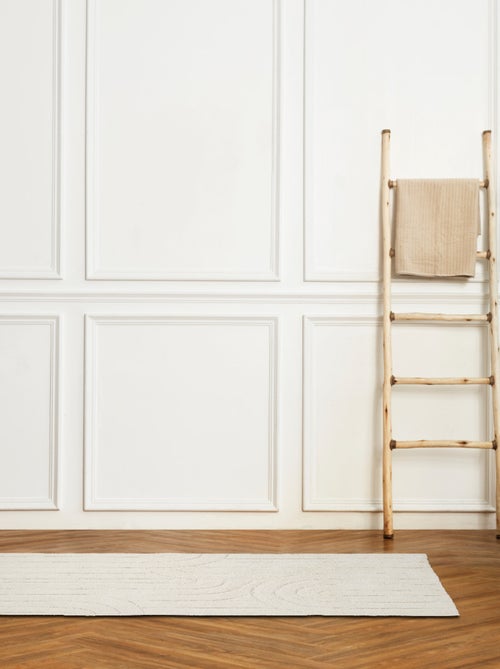 Guy Levasseur - Tapis de bain déco graphique arc en coton - Kiabi