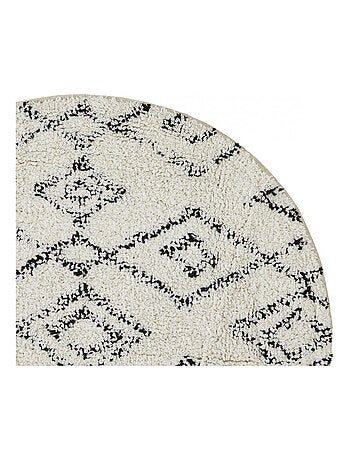 Guy Levasseur - Tapis de bain déco rond en coton tufté