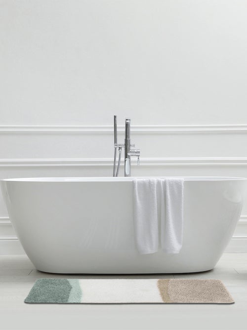 Guy Levasseur - Tapis de bain déco tricolore - Kiabi