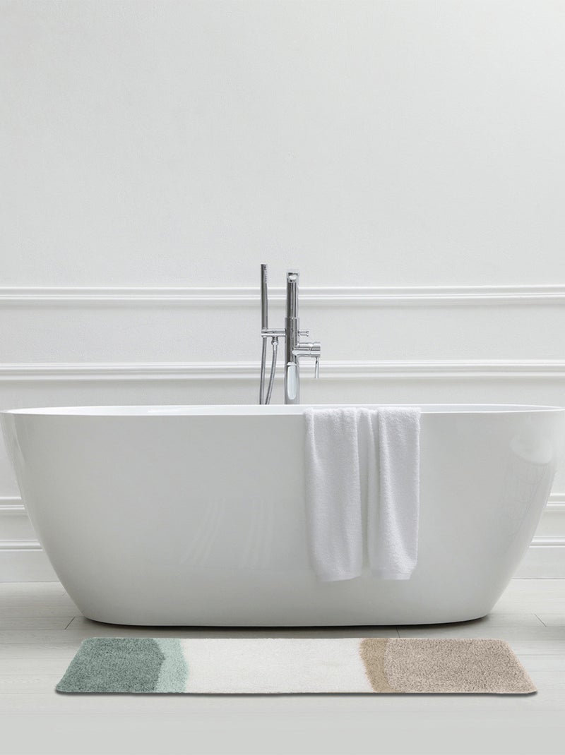 Guy Levasseur - Tapis de bain déco tricolore Multicolore - Kiabi