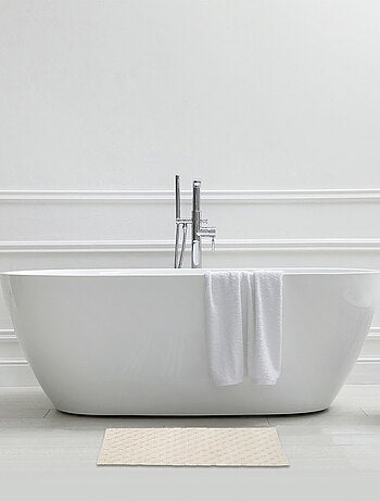 Guy Levasseur - Tapis de bain déco uni en coton