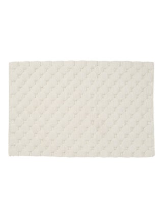 Guy Levasseur - Tapis de bain déco uni en coton