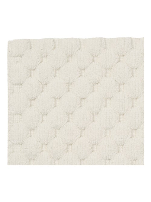Guy Levasseur - Tapis de bain déco uni en coton - Kiabi