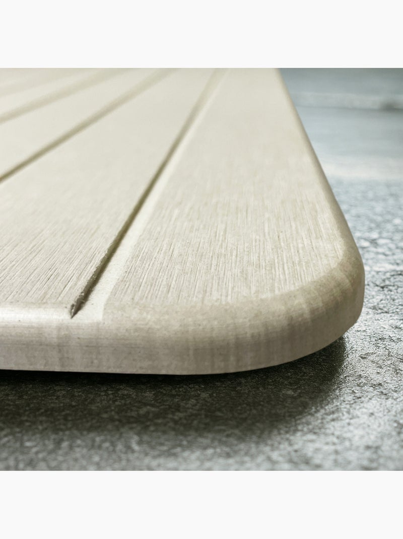 Guy Levasseur - Tapis de bain diatomite creusé Beige - Kiabi