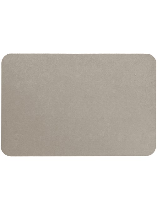 Guy Levasseur - Tapis de bain diatomite taupe - Kiabi Guy Levasseur - Tapis de bain diatomite taupe - Kiabi